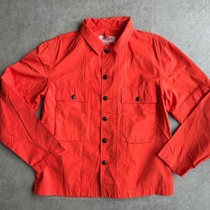 EASTLOGUE MK43 Jacket-Shirt, red dyed, men's L